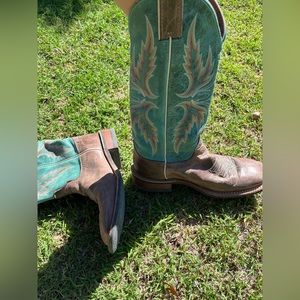 Justin Women's Bent Rail America Burnished Western Boots